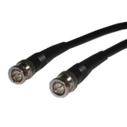 10 meter RG58-kabel med BNC-hane i båda ändar