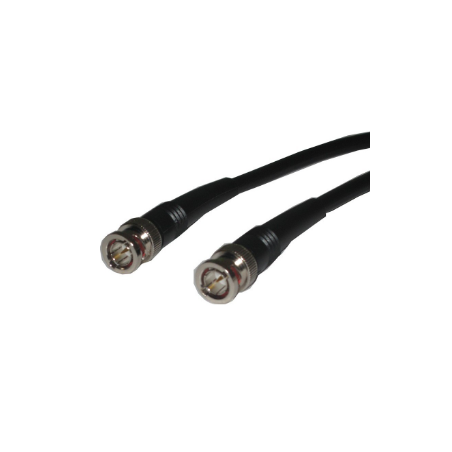10 meter RG58-kabel med BNC-hane i båda ändar