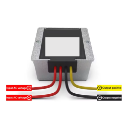 24AC till 24VDC 6A spänningsomvandlare 144Watt, ej galvaniskt isolerad