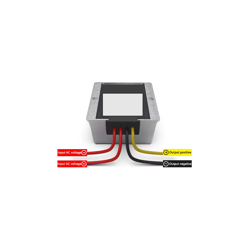 24AC till 24VDC 6A spänningsomvandlare 144Watt, ej galvaniskt isolerad