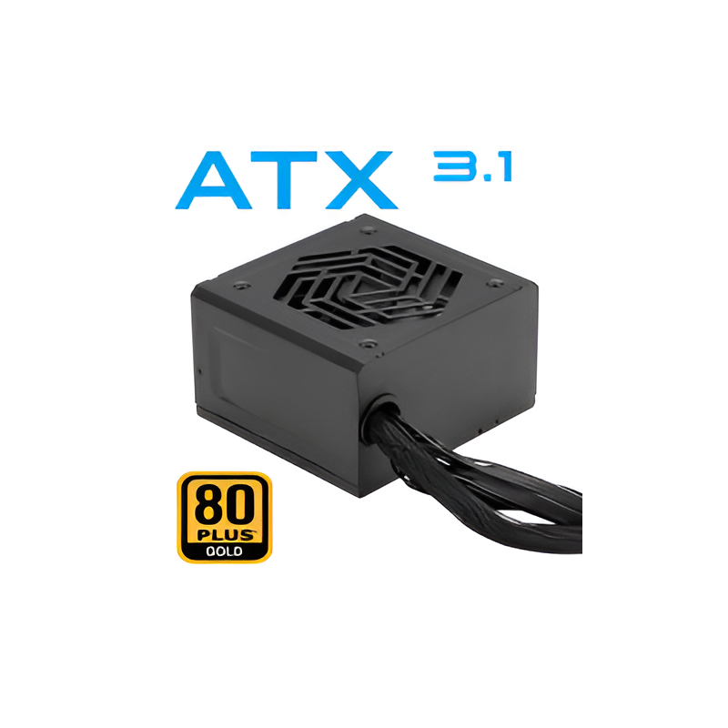 nätaggregat 650 W, ATX 3.1 80 PLUS Gold, FSP VITA-650GD stabilt nätaggregat för industriell PC ATX industriellt nätaggregat
