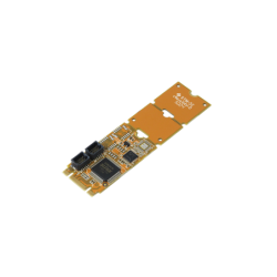 2-portars RS-232 PCIe seriekort, M.2, PCI-Express, typ 2242/2260/2280