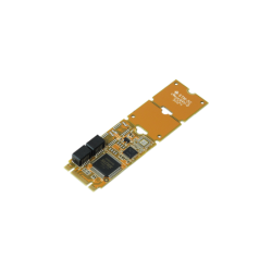 2-portars RS-232 PCIe seriekort, M.2, PCI-Express, typ 2242/2260/2280