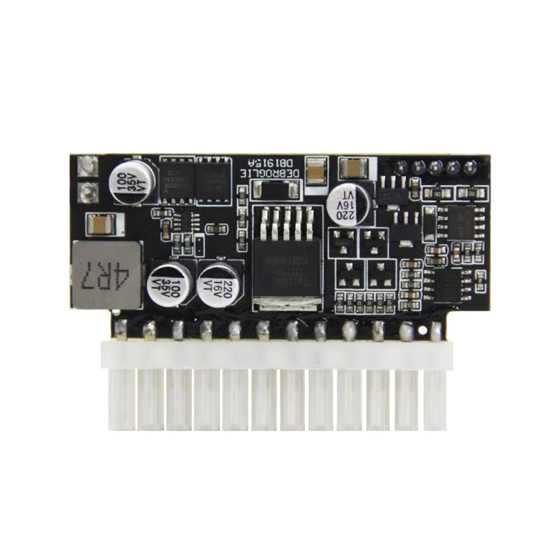 PICO-strömförsörjning 200W ATX PSU P4-ingång 16~24Vdc fläktlös