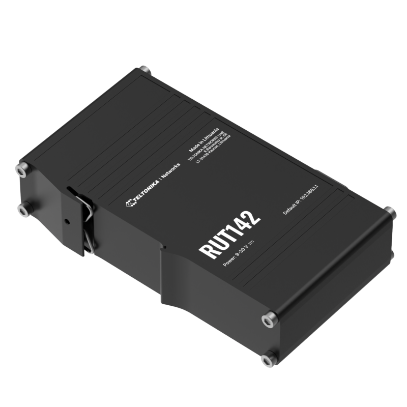 Industriell RS232-router med Wi-Fi 4 och 2x Ethernet