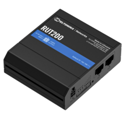 Industriell 4G LTE-router med Wi-Fi och 2x Ethernet