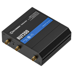 Industriell 4G LTE-router med Wi-Fi och 2x Ethernet