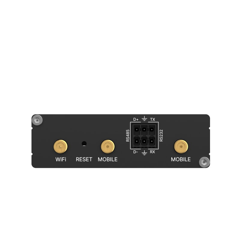 Industriell 4G LTE-router med RS232, RS485 och PoE