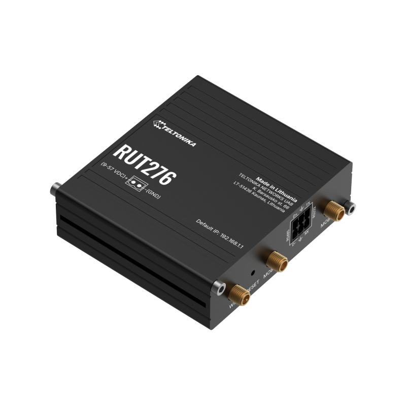 RedCap 5G industriell router med RS232, RS485, PoE