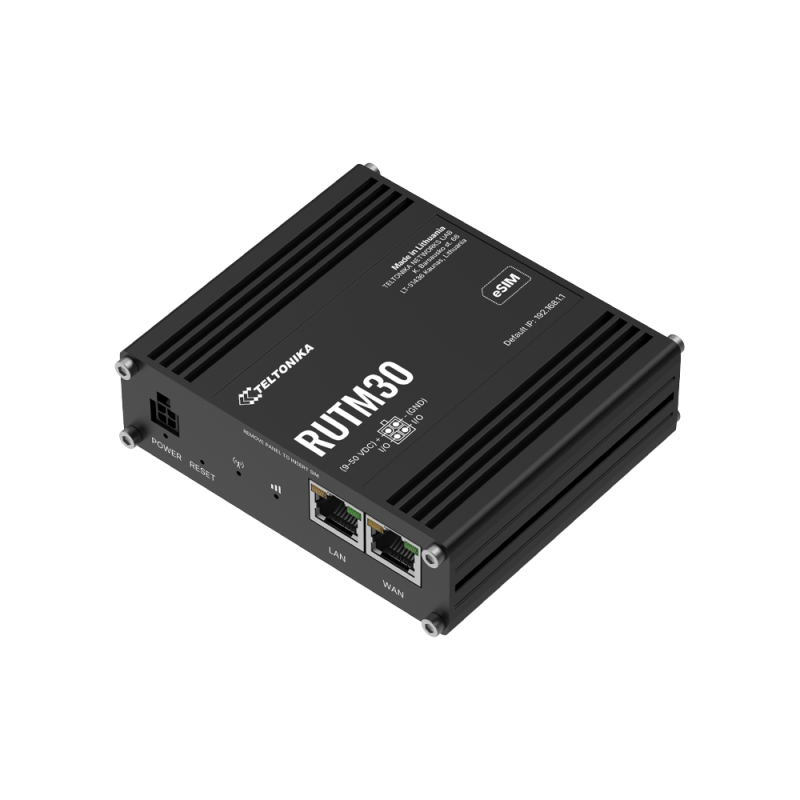 5G industriell router med Wi-Fi 5, dubbla SIM-kort, 2x GbE