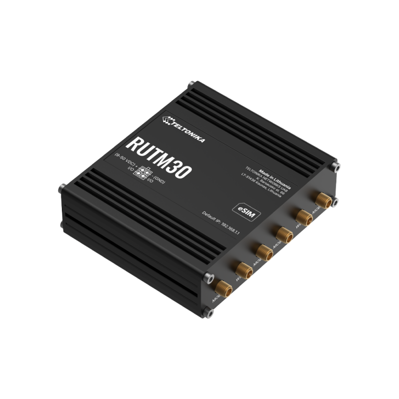 5G industriell router med Wi-Fi 5, dubbla SIM-kort, 2x GbE