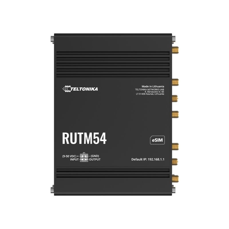 5G Industrial Router with Wi-Fi 5 and 5x Gigabit LAN