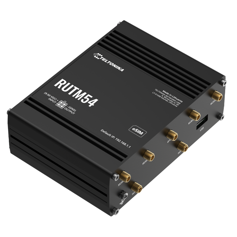 5G industriell router med Wi-Fi 5 och 5x Gigabit LAN