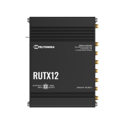 Dubbel LTE Cat 6 industriell router med Wi-Fi 5, 5x GbE