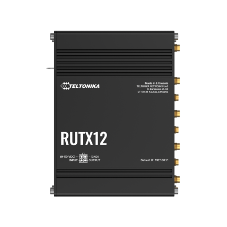 Dubbel LTE Cat 6 industriell router med Wi-Fi 5, 5x GbE