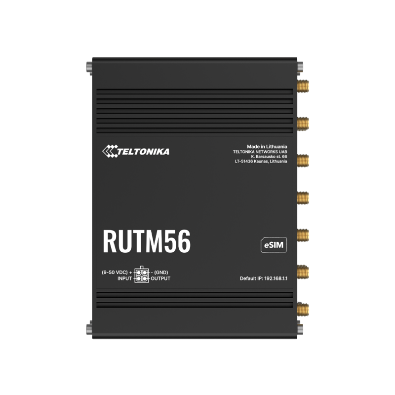 Dual Modem 5G 4G Industrial Router with Wi-Fi 5, 5x GbE