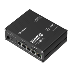 5G Industrial Router with Wi-Fi 6 and 5x Gigabit LAN