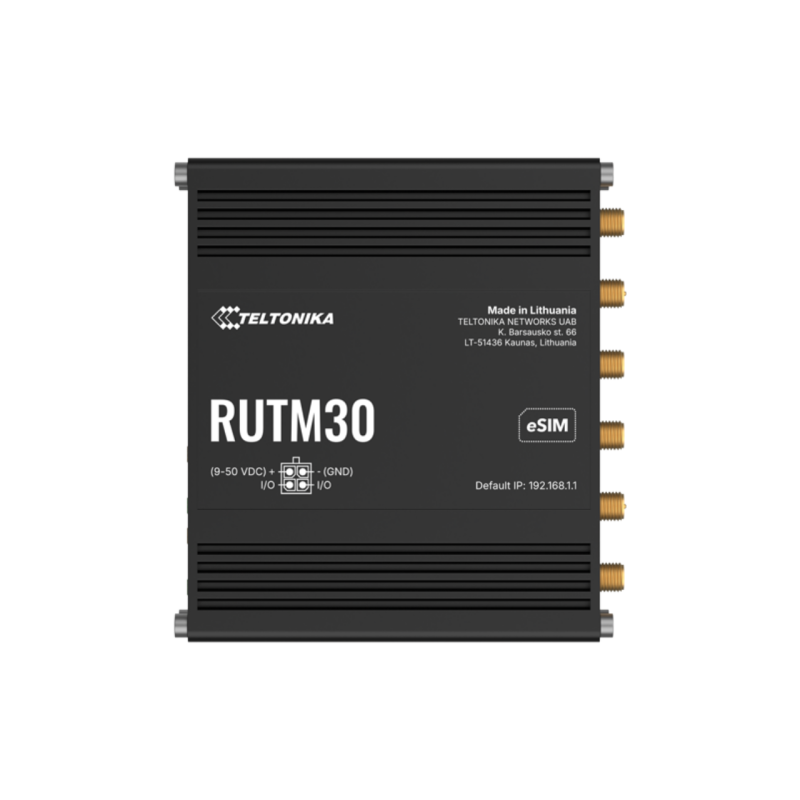 5G industriell router med Wi-Fi 5, dubbla SIM-kort, 2x GbE