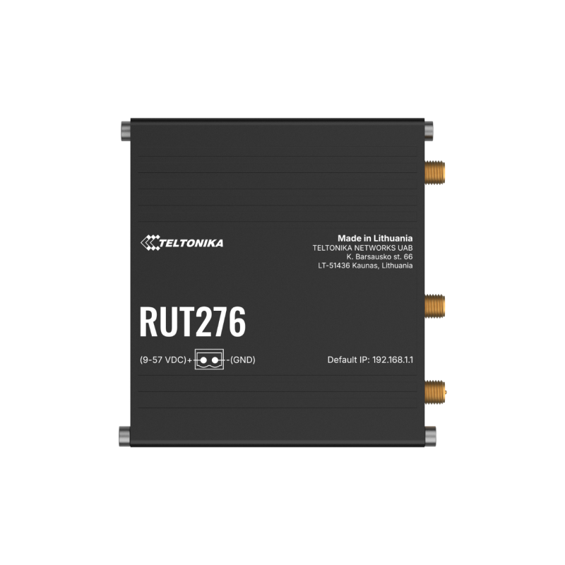 RedCap 5G industriell router med RS232, RS485, PoE