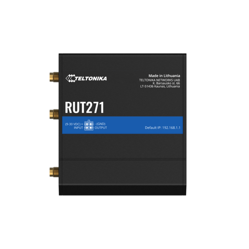 RedCap 5G industriell router med Wi-Fi och 2x Ethernet