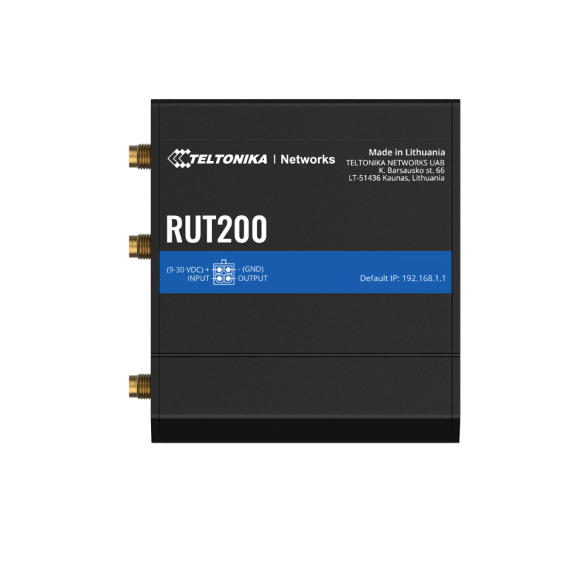 Industriell 4G LTE-router med Wi-Fi och 2x Ethernet