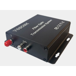 2 channel audio (or 1 x stereo) over Simplex Fiber Cable, Single Mode or Multi Mode