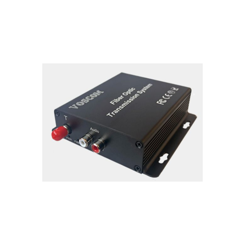 2 channel audio (or 1 x stereo) over Simplex Fiber Cable, Single Mode or Multi Mode