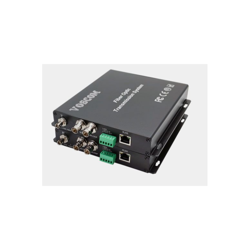 3G-SDI-förlängare över simplexfiber, Ethernet, seriell data