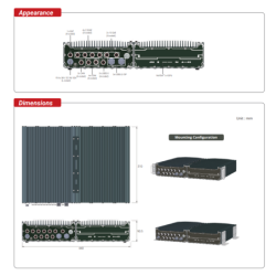Robust 2U rackmonterad GPU-dator: Intel 14:e generationen och NVIDIA L4
