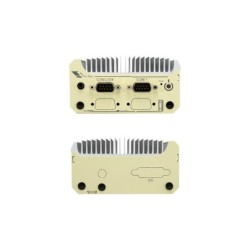 Compact fanless PC: Intel Atom x7425E, 2.5 GbE, PoE+