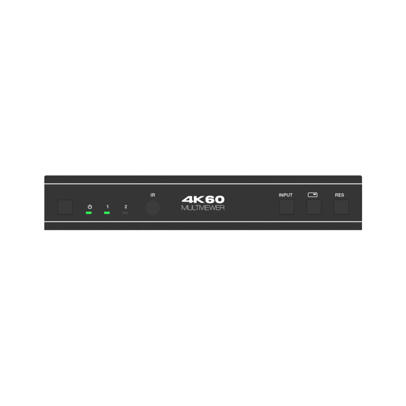 2x1 4K60 HDMI Multiview Switcher with Audio De-embedding