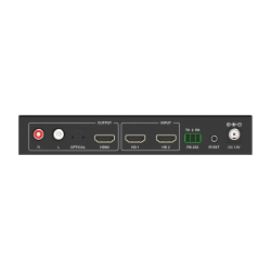 2x1 4K60 HDMI Multiview-switch med ljudavbäddning