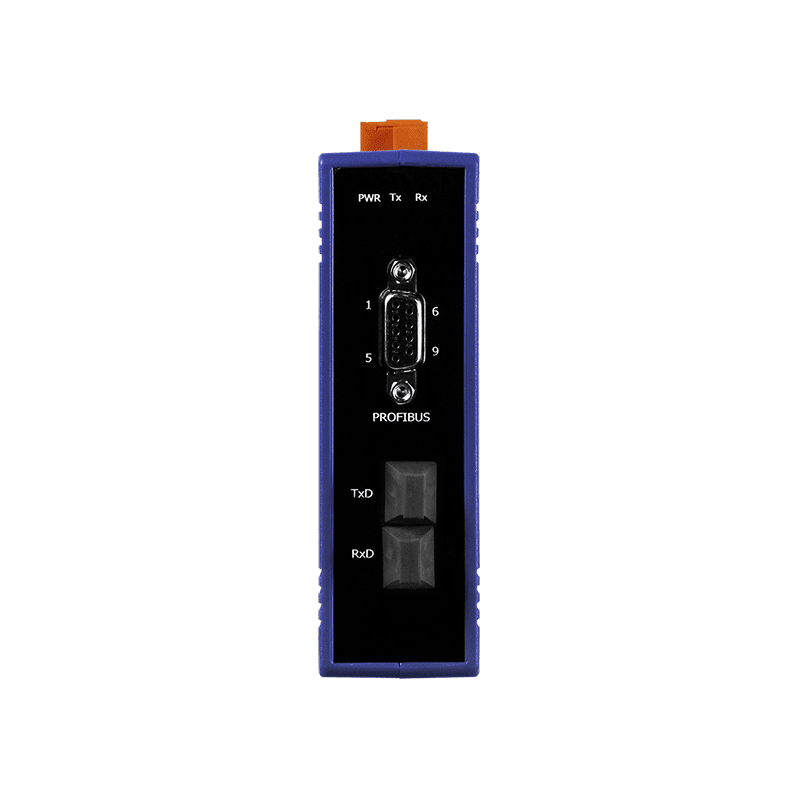 PROFIBUS to Fiber Optic Converter, Multi-mode, 3Mbps