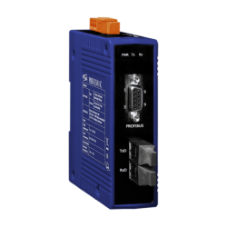 PROFIBUS to Fiber Optic Converter, Multi-mode, 3Mbps