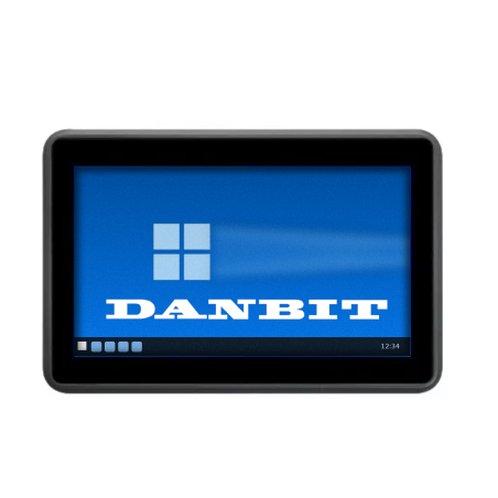 10.1 IP65 fläktlös industri-PC, pekskärm, 12:e generationens i3-processor