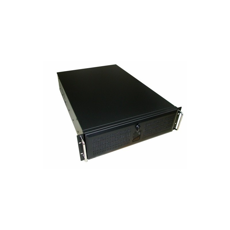 3U rackmonterat chassi, stöd för dubbla Xeon-processorer, 7 PCI-kortplatser