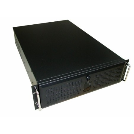 3U rackmonterat chassi, stöd för dubbla Xeon-processorer, 7 PCI-kortplatser