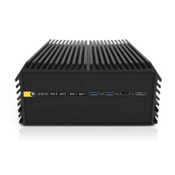 Fanless Embedded PC Intel Core Ultra, 24 Cores, -40°C to 60°C