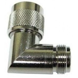 N-type he to N-type female, angled 90 ° Coax adapter, RF Connector