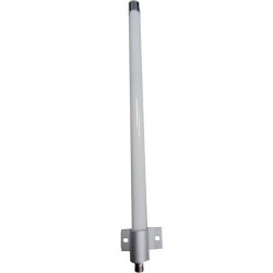 6 dBi 5.8GHz and 2,4GHz Omni antenna, outdoor, N female plug
