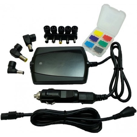 Laddare för cigarer ankor för bärbar PC -anteckningsbok etc. från 12 - 24VDC, 90watt