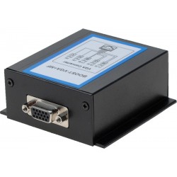 VGA Extender booster, requires no power. CAT 5/6 PDS cable between transmitter and receiver