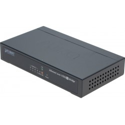 Ethernet över 2-trådsanslutning med VDSL. 10 / 100Mbit. 4 portar omkopplare. Upp till 1,4km.