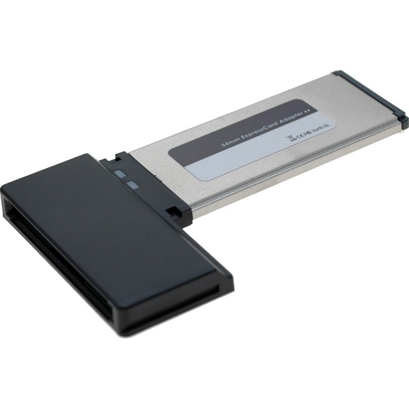 ExpressCard/34 adapter. Benyt PCMCIA kort i pc med ExpressCard port...
