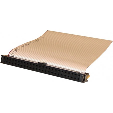 SCSI flatkabel IDC50 hona, 5 kontakter, 75 cm, rund