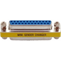 DB25 Gender Changer: Male to Female Connector Adapter