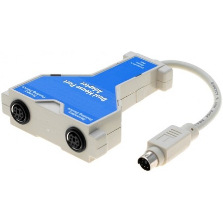 Whym-274-R 2 x PS / 2-mus till en x PS / 2 ingång - stöder trådlös mus