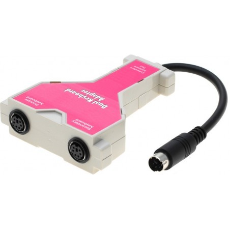 PI Engineering WHYM-275-R, 2 PS2-tangentbord för 1 st PS/2