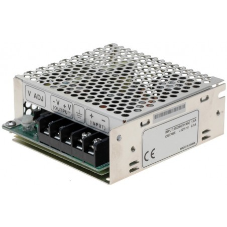 DC/DC-omvandlare från 18 - 36VDC till 24VDC, 26Watt