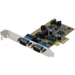 PCIexpress card with 2 x RS422/485 optoisolated